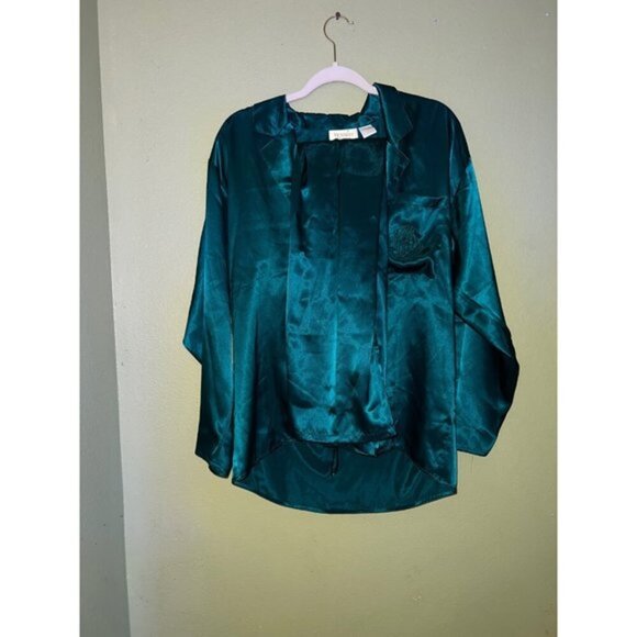 vintage victorias secret gold label pajamas small - Picture 1 of 6